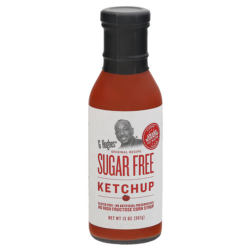 G Hughes Ketchup, Sugar Free, Original Recipe