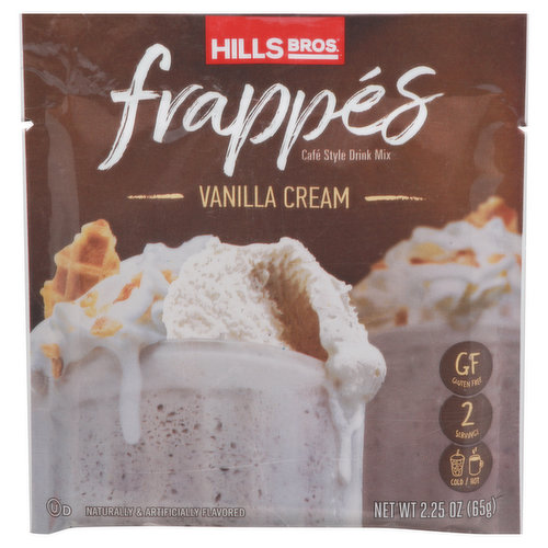 Hills Bros. Frappes, Vanilla Cream