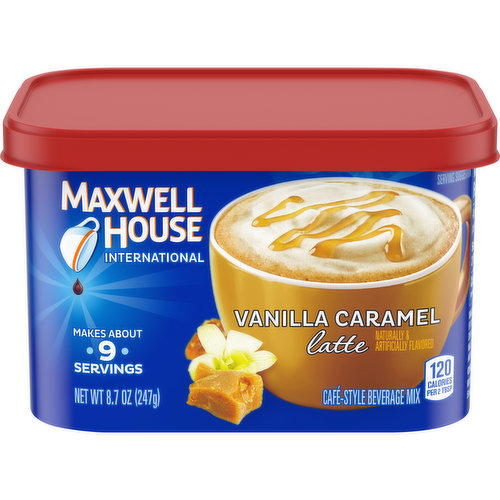 Maxwell House Iced Latte with Foam