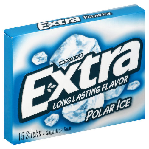 Extra Gum, Sugarfree, Polar Ice