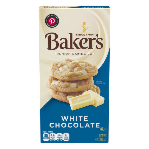 Baker's Premium White Chocolate Baking Bar