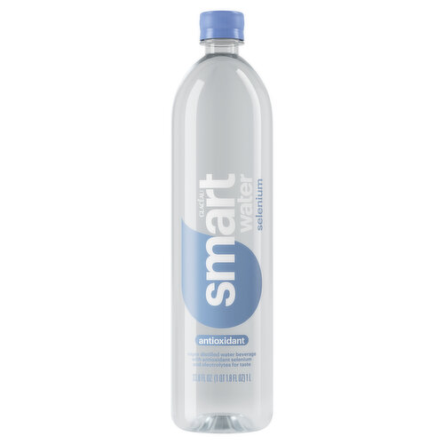 every drop of smartwater antioxidant tastes pure and will leave you feeling refreshed. its everything you want from a bottled waterpure, hydrating and crisp. it might be thanks to the fact that its vapor-distilled through a process inspired by the clouds. or the fact that weve added electrolytes for taste and infused each bottle with antioxidant selenium. either way, you can bet on a premium water experience with every bottle. healthy hydration for healthy living. smartwater antioxidant is a smart way to hydrate.