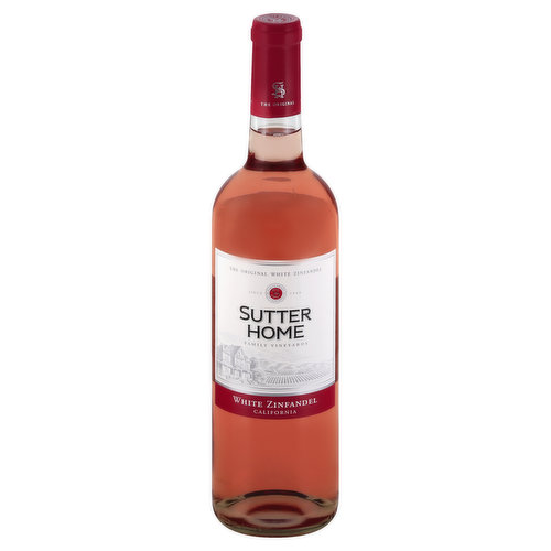 Sutter Home White Zinfandel, California