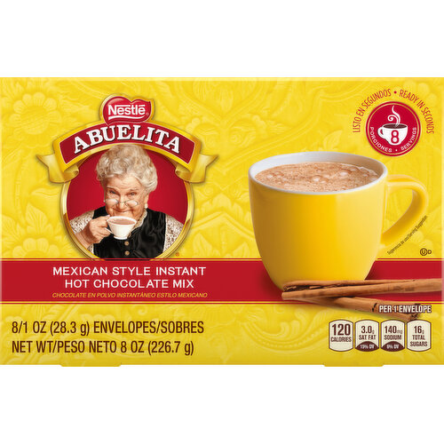 Abuelita Hot Chocolate Mix, Instant, Mexican Style