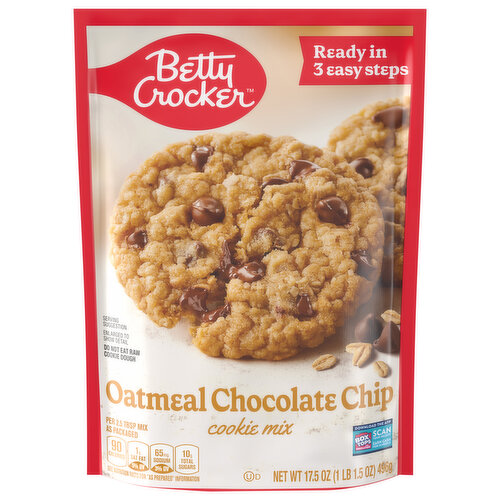 Betty Crocker Cookie Mix, Oatmeal Chocolate Chip