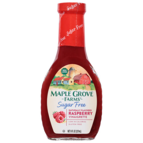 Maple Grove Farms Vinaigrette, Sugar Free, Raspberry