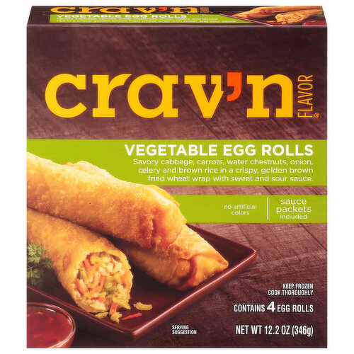 Crav'n Flavor Egg Rolls, Vegetable