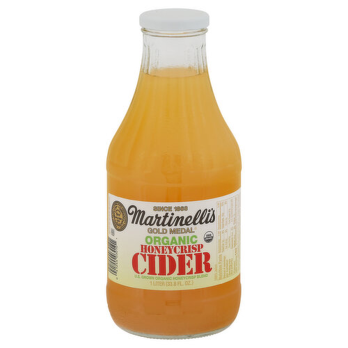 Martinelli's Cider, Organic, Honeycrisp