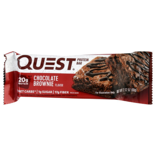 Quest Protein Bar, Chocolate Brownie Flavor