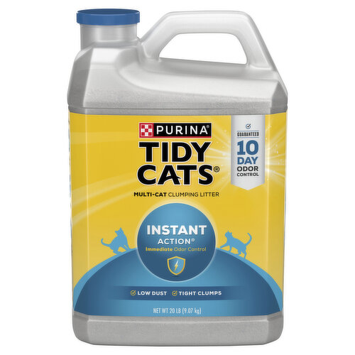 Tidy Cats Clumping Litter, Multi-Cat, Instant Action