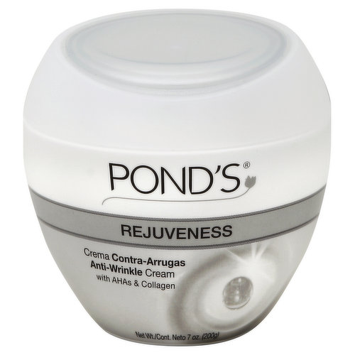 Pond's Anti-Wrinkle Cream, with AHAs & Collagen