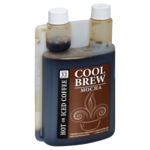 Cool Brew - Cool Brew Original Cold Brewed Coffee Concentrate 33.8 Ounces  (1 lt)