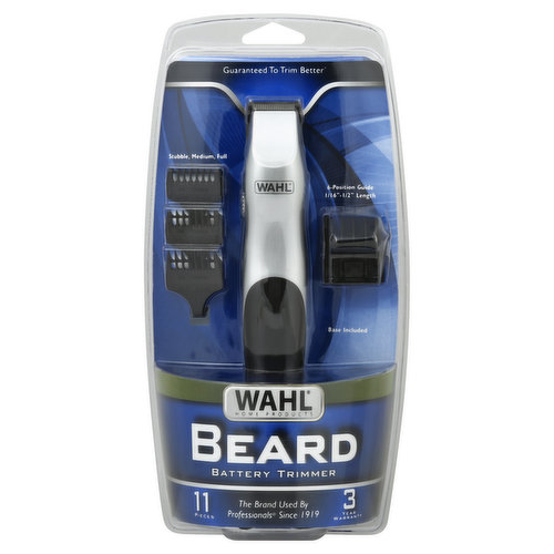 Wahl Trimmer, Battery, Beard