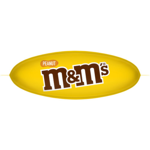 M & M Chocolate Candies, Peanut, Large Bag 19.2 oz, Chocolate