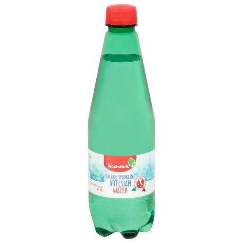 Brookshire's Sparkling Water, Artesian, Italian