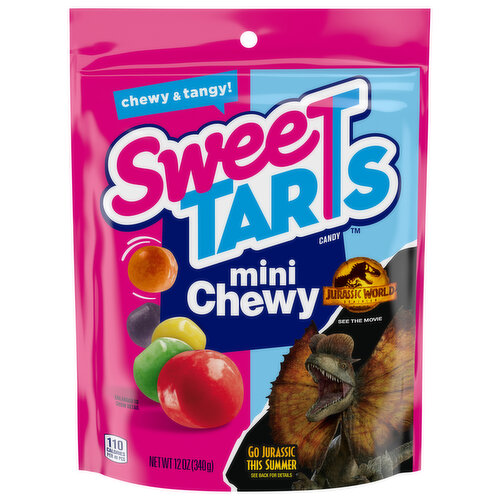 Sweetarts Candy, Chewy, Mixed Fruit, Mini