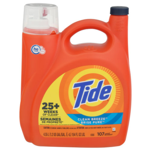 Tide Detergent, Clean Breeze