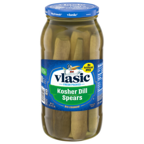 Vlasic Pickles, Kosher Dill Spears