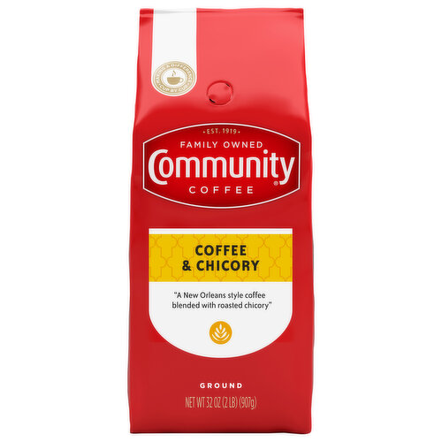 Community Coffee Coffee & Chicory, Ground