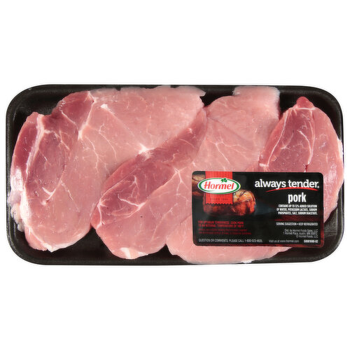 Hormel Pork Chops, Sirloin, Boneless - Super 1 Foods