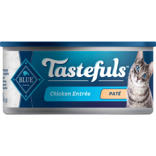 Blue Buffalo Food For Cats, Chicken Entree, Pate, Adult