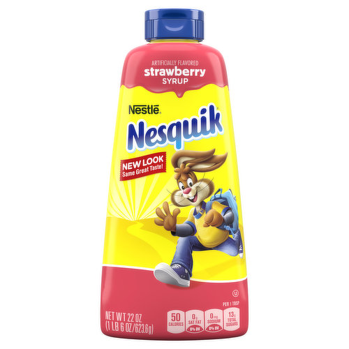 Nesquik Syrup, Strawberry - Brookshire's