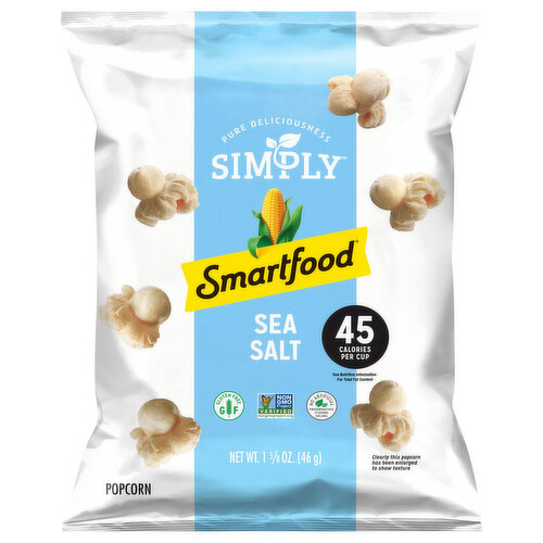 Smartfood Popcorn, Sea Salt