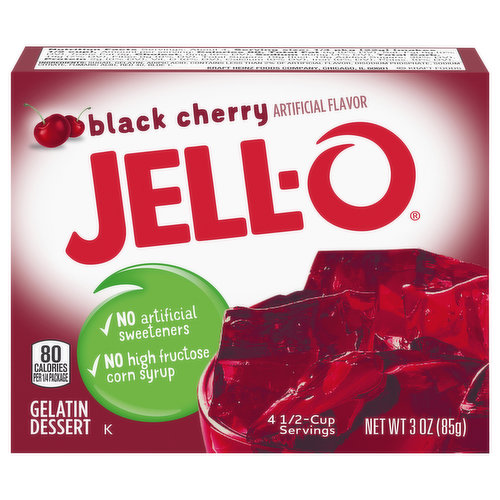 Jell-O Gelatin Dessert, Black Cherry