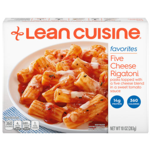 Lean Cuisine Rigatoni, Five Cheese