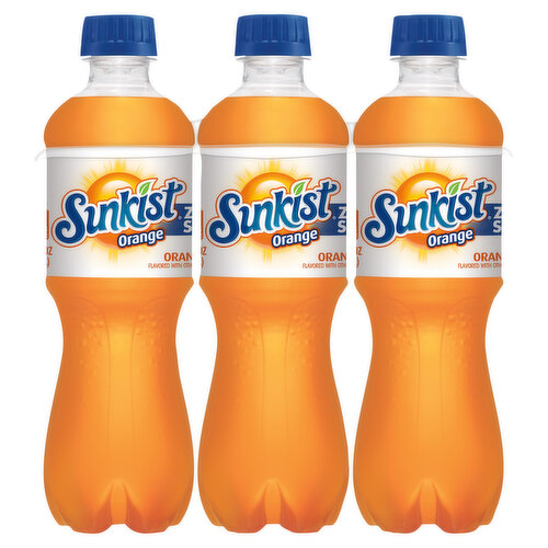 Sunkist Soda, Zero Sugar, Orange