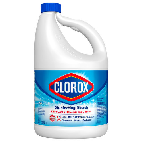 Clorox Bleach, Disinfecting