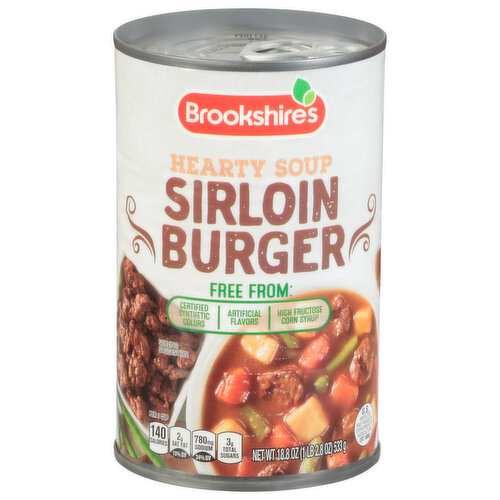 Brookshire's Sirloin Burger Hearty Soup