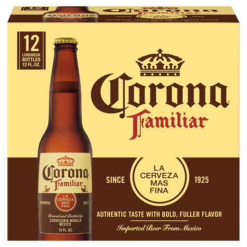 Corona Beer, Familiar, Longneck