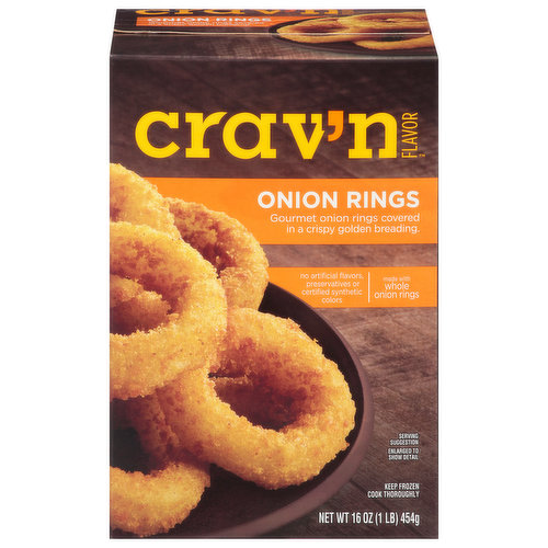 Crav'n Flavor Onion Rings