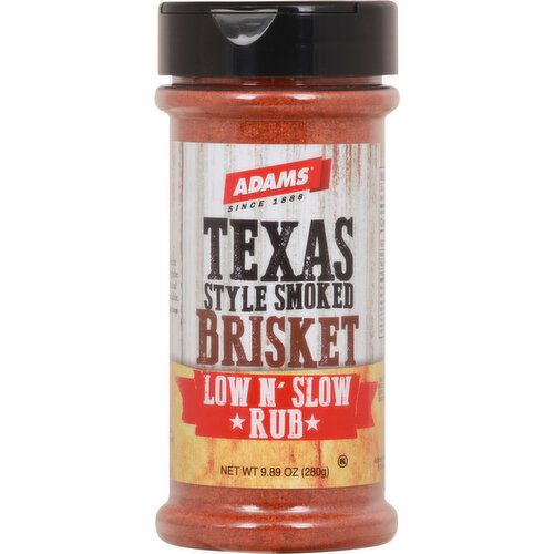 Adams Rub, Texas Style Smoked Brisket