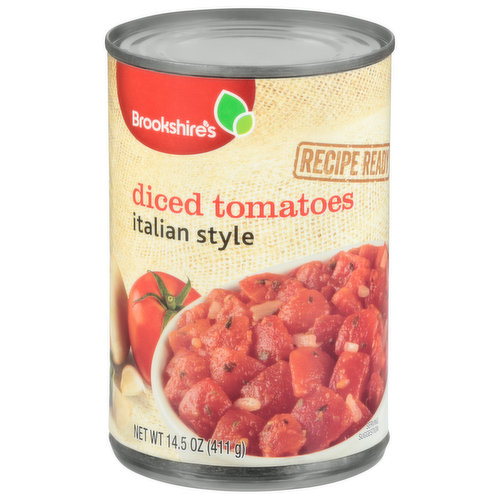 Brookshire's Diced Tomatoes, Italian Style