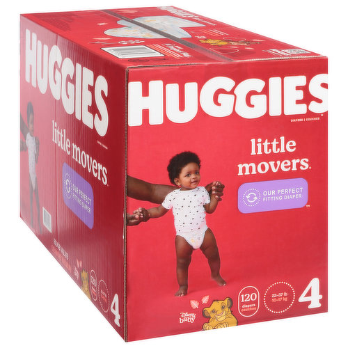 Huggies Diapers, Disney Baby, Overnites, 5 (Over 27 Lb)