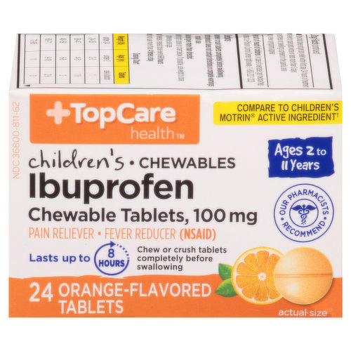 ibuprofen chewable tablets