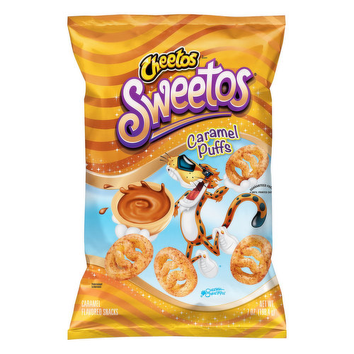 Cheetos Puffs, Caramel