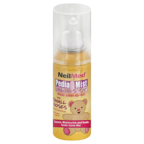 NeilMed Saline Spray, Pedia Mist, for Small Noses