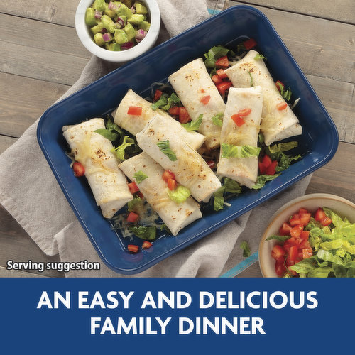 El Monterey Signature Chicken & Monterey Jack Cheese Chimichangas, Delivery Near You