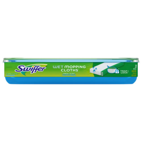 Swiffer Wet Mopping Cloths, Fresh Scent