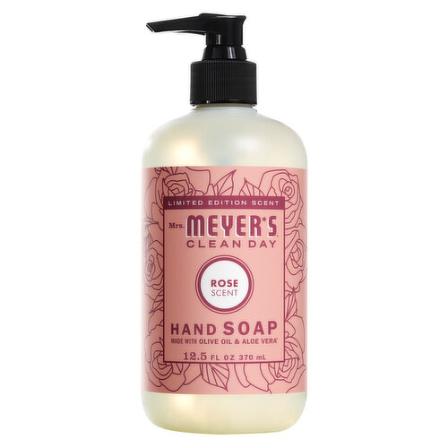 Mrs. Meyer's Hand Soap, Rose Scent