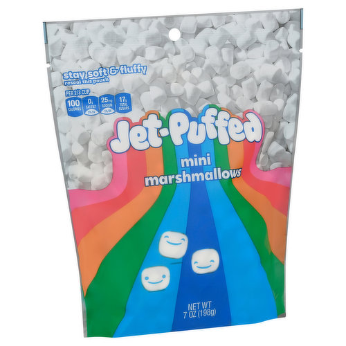 Jet-Puffed Mini Marshmallow White, 16 Oz -12 Per Case