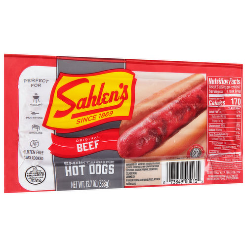 Perfect for: Grilling; pan-frying; broiling. Fully cooked. Since 1869.