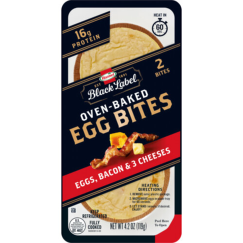 Hormel Egg Bites, Eggs, Bacon & 3 Cheeses