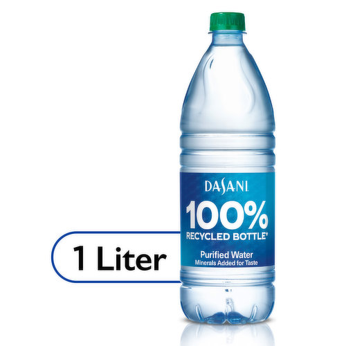 Dasani Purified Water Bottles, 16.9 Fl Oz, 6 Pack