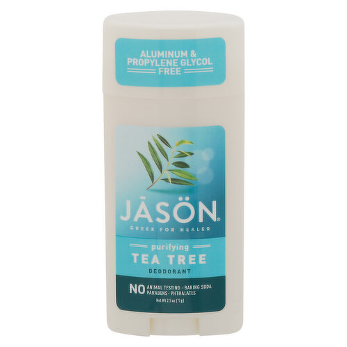 Jason Deodorant, Tea Tree, Purifying