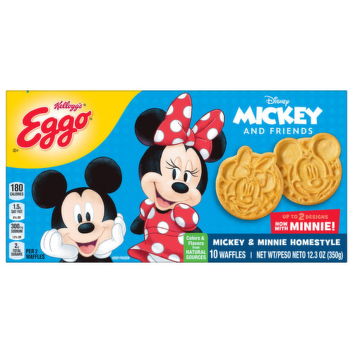 Eggo Waffles, Mickey & Minnie Homestyle