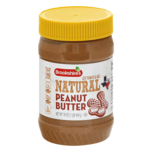 Brookshire's Natural Peanut Butter